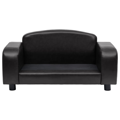 vidaXL Dog Sofa Dog Bed Foam Pet Puppy Couch with Washable Cover Faux Leather