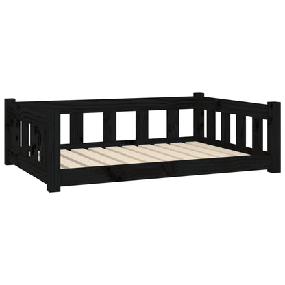 vidaXL Dog Bed Rectangular Modern Wooden Dog Couch Pet Bed Solid Wood Pine