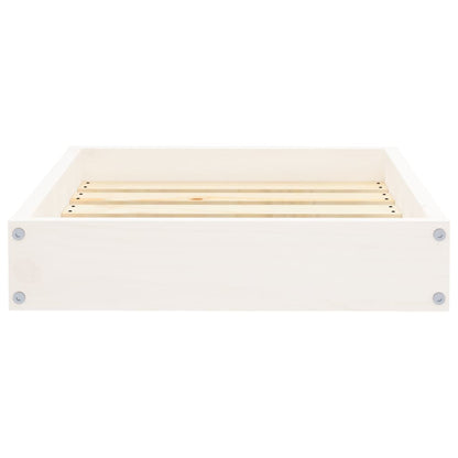 vidaXL Dog Bed Dog Sofa Bed Pet Couch Seat with Wooden Frame Solid Wood Pine