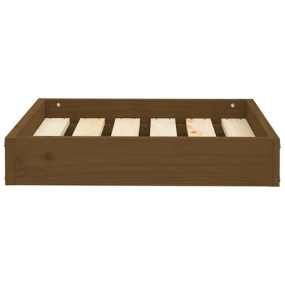 vidaXL Dog Bed Dog Sofa Bed Pet Couch Seat with Wooden Frame Solid Wood Pine