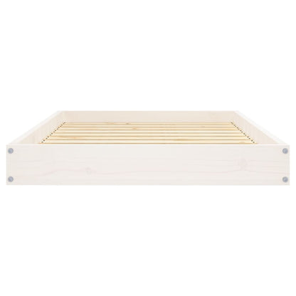 vidaXL Dog Bed Dog Sofa Bed Pet Couch Seat with Wooden Frame Solid Wood Pine