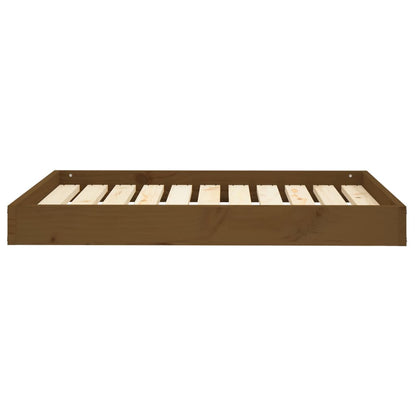 vidaXL Dog Bed Dog Sofa Bed Pet Couch Seat with Wooden Frame Solid Wood Pine